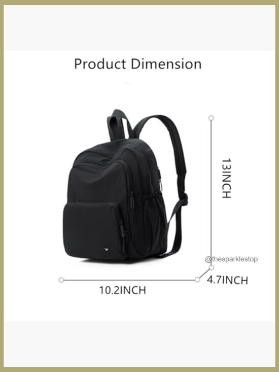 Mini Nylon Backpack Lightweight Daypack Travel Purse for Women